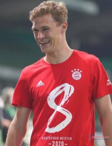 Joshua Kimmich in Red T shirt