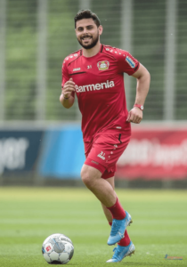 Kevin Volland in Bayer 04 Leverkusen Jersey