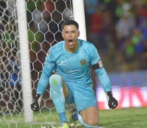 Alfredo Talavera On Goal Post