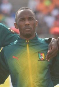 Fabrice Olinga In Cameroon Jersey