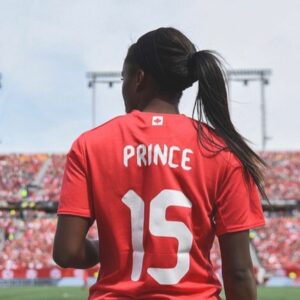 Prince in No 15 Canadian Jersey