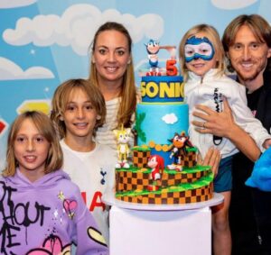 Luka Modrić With Family